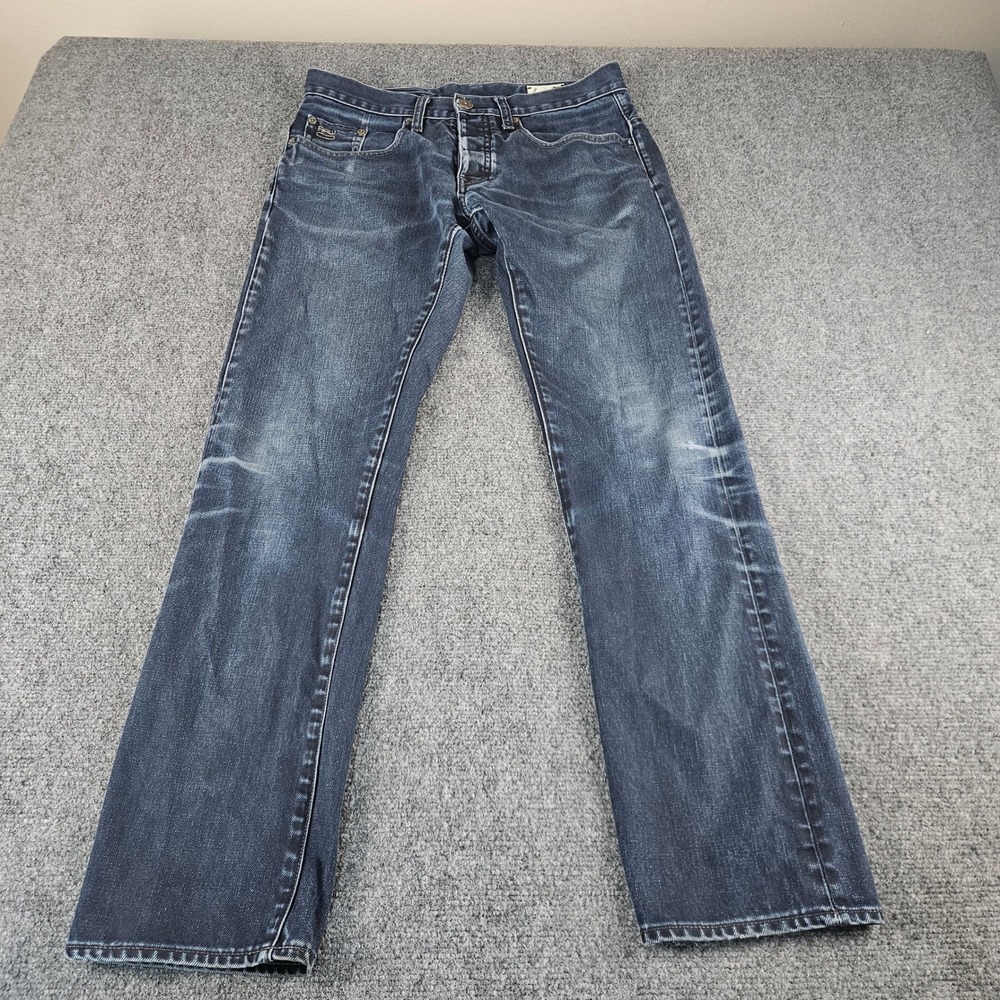 G-Star Men's Straight Jeans in Dark Blue Wash